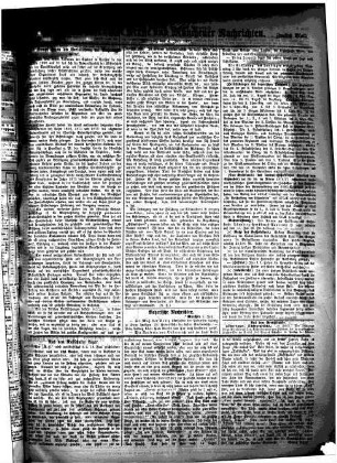 Süddeutsche Presse und Münchener Nachrichten. 1877, 1877, 7 - 12