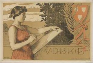 V.D.B.K.i.B. Verein Deutscher Bildender Künstler 1895 in Böhmen, Prag