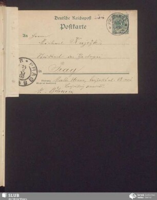 [dopisnica wot: Jurij Libš, 23.02.1900]