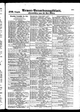 489.Ausgabe. Samstag, 15. Mai 1915