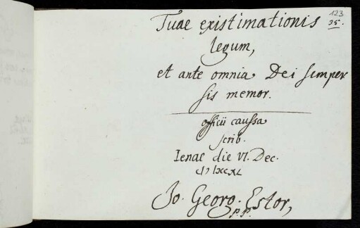 123, Estor, Johann Georg