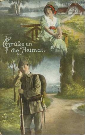 Grüße an die Heimat.