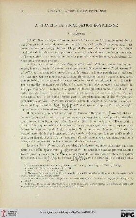23: À travers la vocalisation égyptienne, [7]