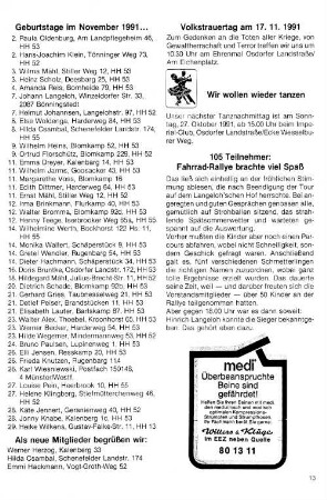 105 Teilnehmer: Fahrrad-Ralley brachte viel Spaß