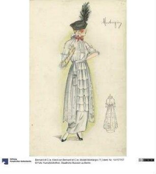 Kleid von Bernard et C.ie, Modell Montargis (?)