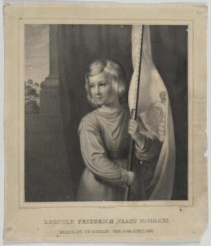Bildnis des Friedrich I. (Leopold Friedrich Franz Nicolaus), Herzog von Anhalt-Dessau