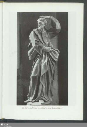 Otterstadt, Heiliger von J. Günther, jetzt Speyer, Museum