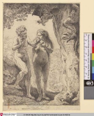 [Adam und Eva; Adam and Eve; Adam et Eve; Gen. 3, 1-7]