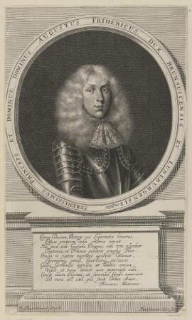 Bildnis des Augustus Fridericus von Braunschweig-Lüneburg