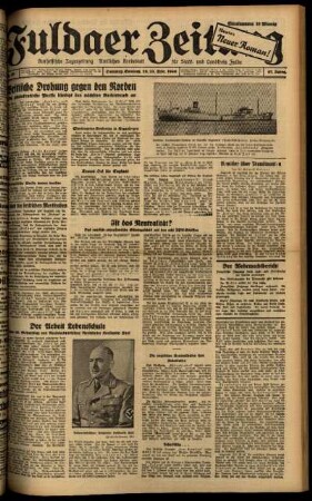 Ausgabe vom Samstag, den 24. Februar 1940.