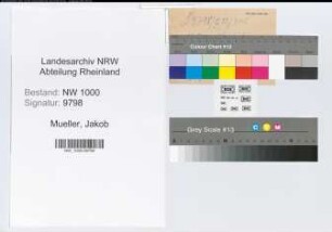 Entnazifizierung Jakob Mueller, geb. 27.06.1906 ()