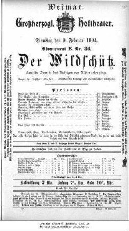 Der Wildschütz