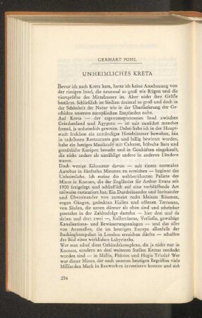Unheimliches Kreta