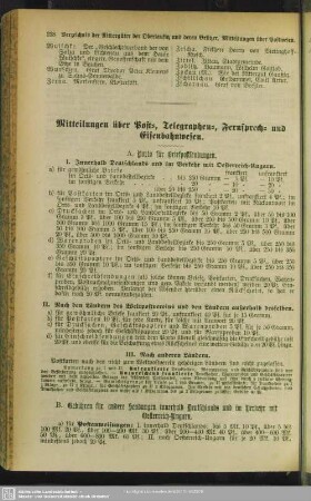 Mitteilungen über Post-, Telegraphen-, Fernsprech- und Eisenbahnwesen