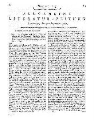 Hermann, J. B.: Ueber Feuer, Licht und Wärme. Noch eine Beytrag zur allgemeinen Naturlehre. Berlin, Leipzig: Decker 1787