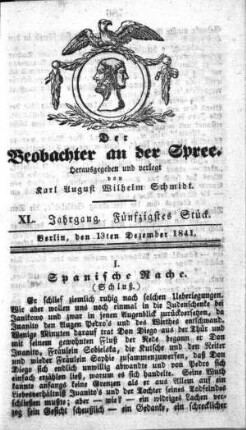 50. Stueck, 13. Dezember 1841