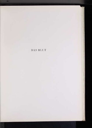 Das Blut