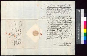 Bürgermeister und Rat von Görlitz senden an Bürgermeister und Rat von Bautzen die von ihnen unterzeichnete neue Schuldverschreibung für Caspar von Minkwitz und bitten um einen Beratungstermin mit Zittau.