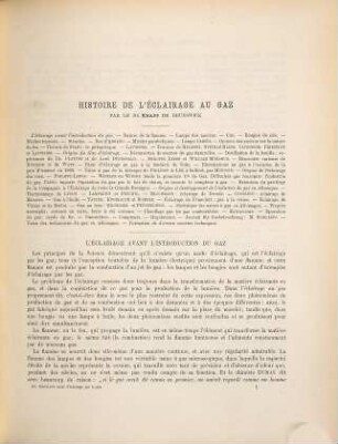 Traité d'éclairage par le gaz de houille, [1]. [Text]