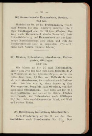 70) Hofgeismar, Gottsbüren, Gieselwerder