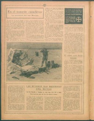 En el noroeste canadiense : Los pescadores del lago Winnipeg