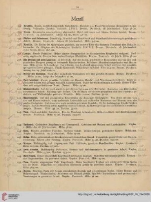 Metall (Nr. 233-311)