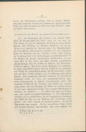 Schönheit und Würde des menschlichen Herzens.