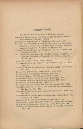 Benutzte Quellen