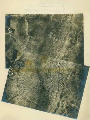 2 Fotos des Geländes in den Abschnitten D4, D1, D2 und C2, C3, C4 (Luftbilder)