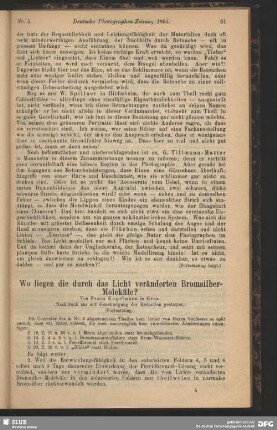Wo liegen die durch das Licht veränderten Bromsilber-Moleküle