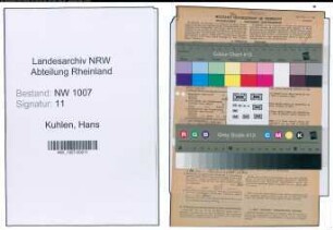 Entnazifizierung Hans Kuhlen , geb. 22.01.1890 (Verw.Angestellter)