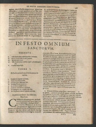 In Festo Omnium Sanctorum.