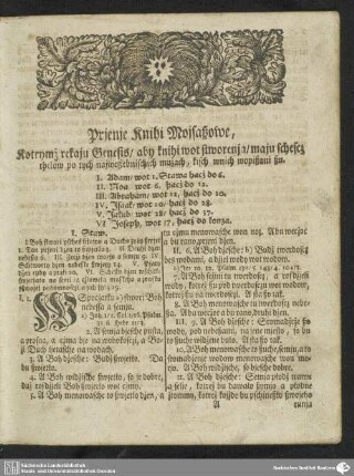 I. Knihi stareho Testamenta
