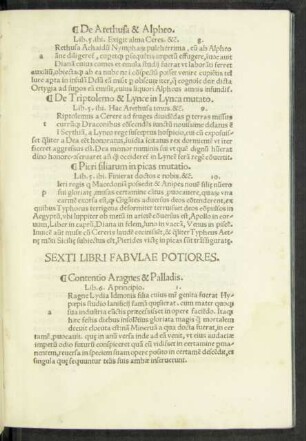Sexti Libri Fabulae Potiores