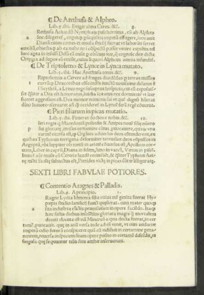 Sexti Libri Fabulae Potiores