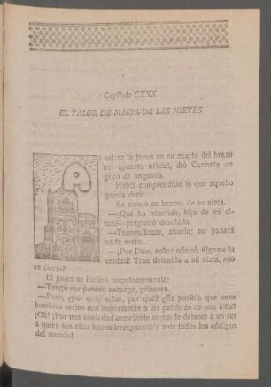 Capítulo CXXX - El valor de María de las Nieves