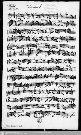 Weint ihr Sünder weint vor Freuden - Mus.3036-E-509a : V (4), Coro, orch; BanD deest