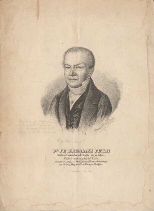 Porträt Dr. Fr. Erdmann Petri
