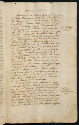 43-46, Annus 1652