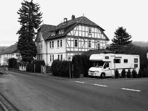 Ehem. Forsthaus (Forsthaus); Herbstein, Müser Straße 32