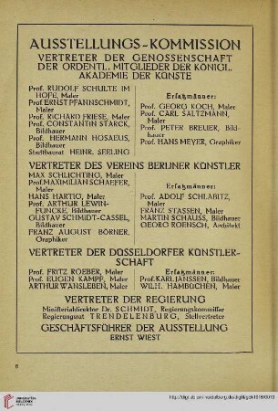 Ausstellungs-Kommission