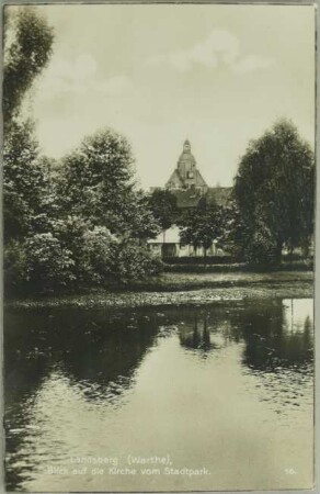 Postkarte, Landsberg an der Warthe (Neumark) (Gorzów Wielkopolski)