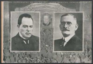 Los candidatos de la Unión Cívica Radical Personalista