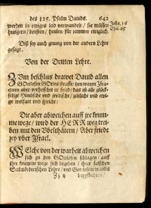 Von der Dritten Lehre.