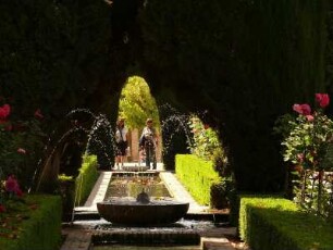 Gartenanlage in der Alhambra