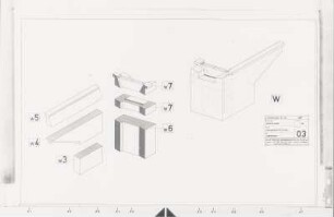 Baukastensystem Grube, (Fertigteile)