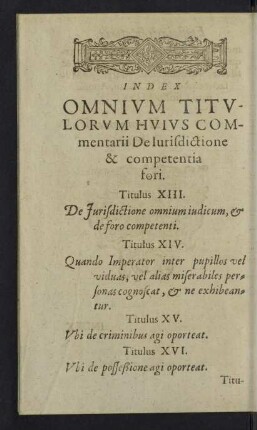 Index omnium titulorum