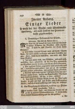 I. Demüthiges Bekenntniß der Sünde.
