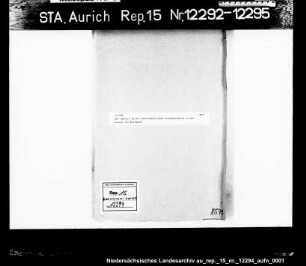 Der Zutritt zu den herrschaftlichen Kirchenstühlen in der Kirche von Wittmund