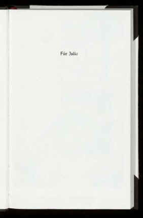 Für Julia
